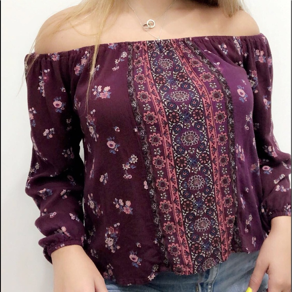 Off the shoulder top